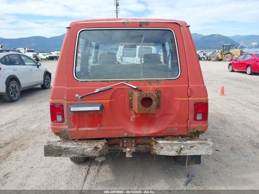 1984 Mitsubishi Montero Ls VIN: JA4FJ53E9EY400721 Lot: 42978683