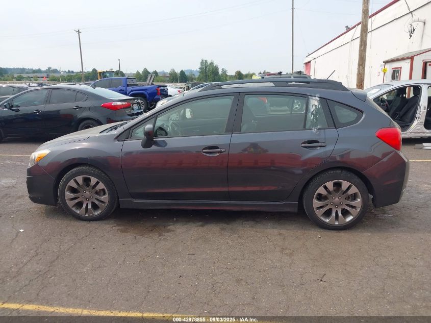 2012 Subaru Impreza 2.0I Sport Limited VIN: JF1GPAU61CH222413 Lot: 42978855