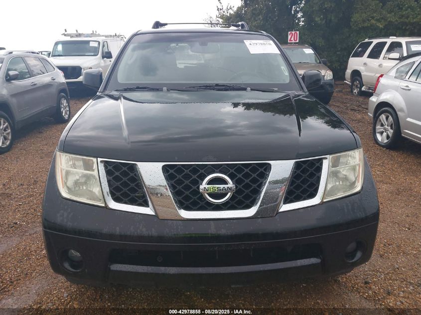 2006 Nissan Pathfinder Le VIN: 5N1AR18U56C650176 Lot: 42978858