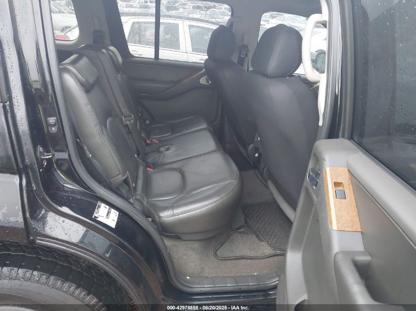 2006 Nissan Pathfinder Le VIN: 5N1AR18U56C650176 Lot: 42978858