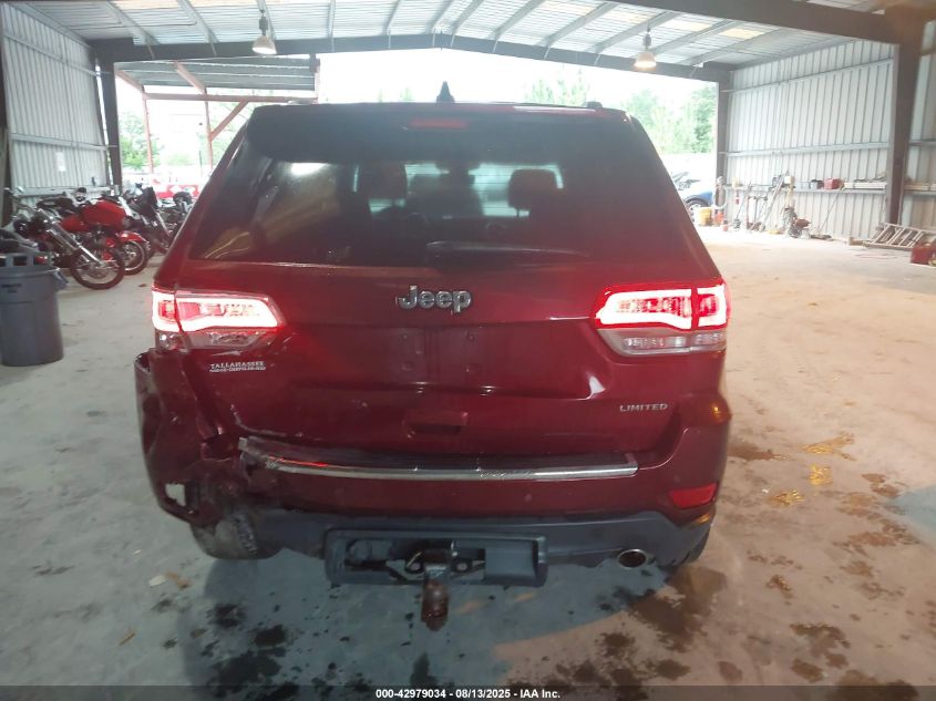 2017 Jeep Grand Cherokee Limited 4X2 VIN: 1C4RJEBG4HC805215 Lot: 42979034