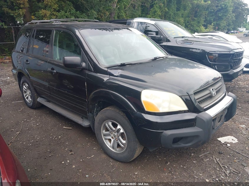 2HKYF18574H501936 2004 Honda Pilot Ex-L auction photo 1