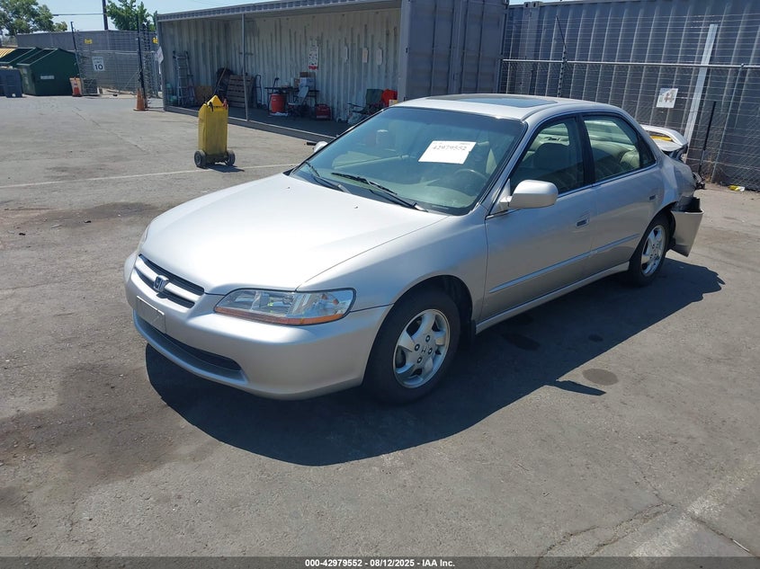 1999 Honda Accord Ex beige sedan gasoline JHMCG6679XC033232 photo #3