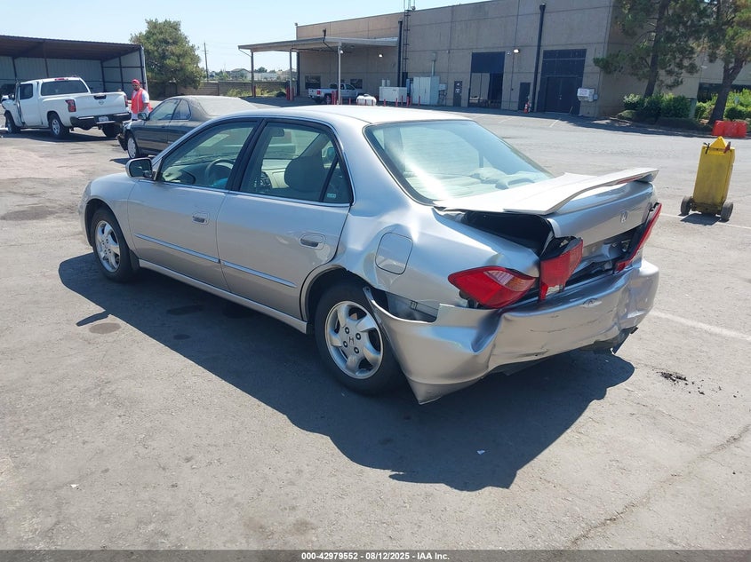 1999 Honda Accord Ex beige sedan gasoline JHMCG6679XC033232 photo #4