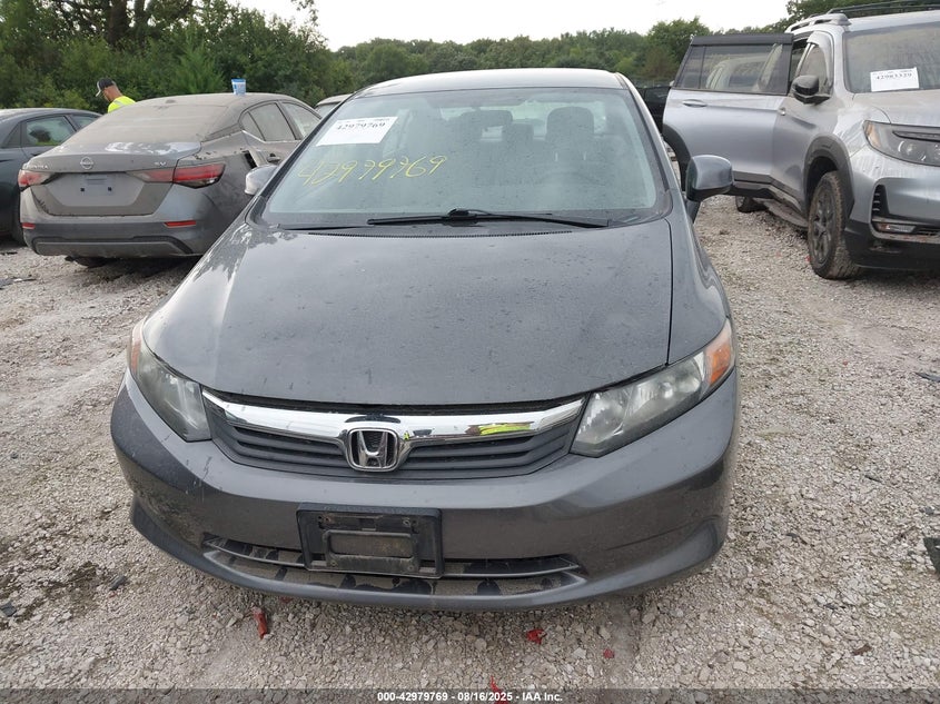 2012 Honda Civic Hf VIN: 2HGFB2F66CH552549 Lot: 42979769