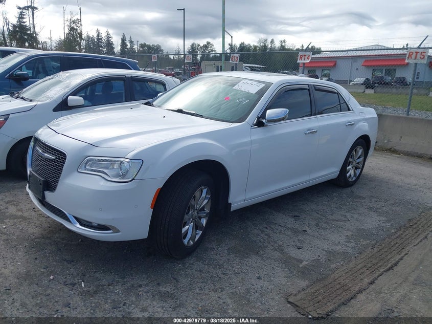 Vin: 2c3ccakg1jh302161, lot: 43473801, chrysler 300 limited awd 20182
