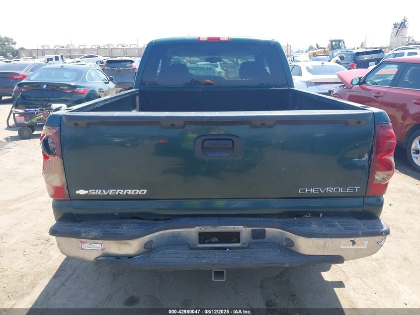 2003 Chevrolet Silverado 1500 Ls VIN: 2GCEC19V831284567 Lot: 42980047