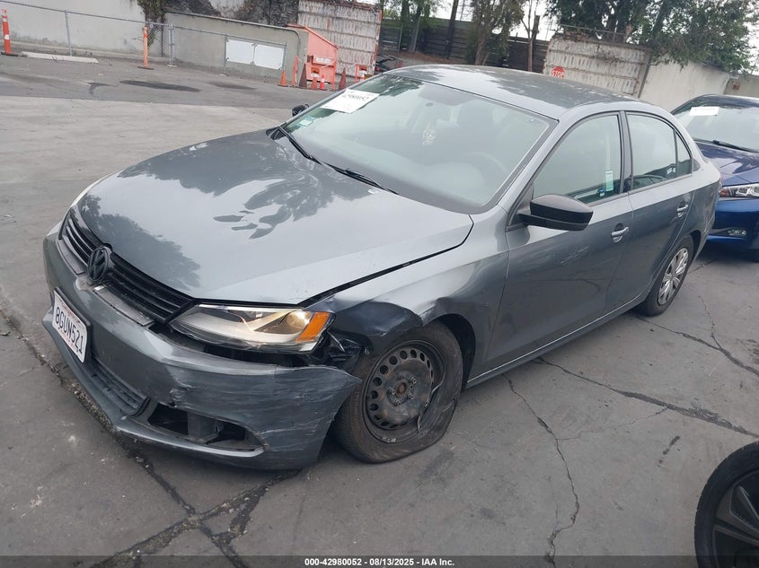 2014 VOLKSWAGEN JETTA 2.0L S - 3VW2K7AJ3EM288357