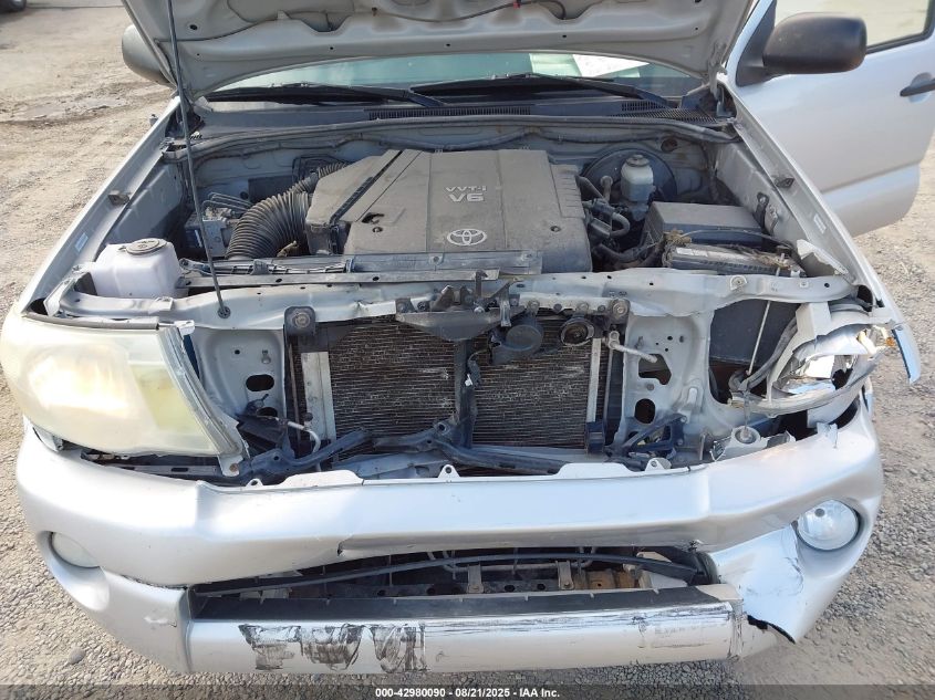 2006 Toyota Tacoma Base V6 VIN: 5TELU42N26Z161458 Lot: 42980090