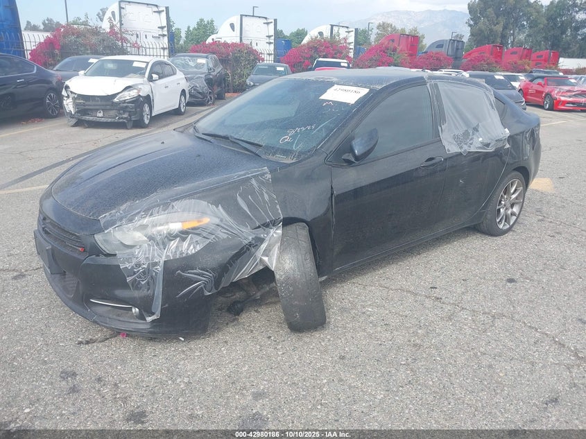 Vin: 1c3cdfbb4fd165347, lot: 43474208, dodge dart sxt 20152