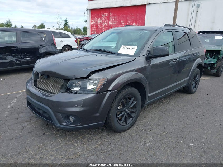 2019 Dodge Journey 2.4 Se Grey Lot 111042980208 Vin 3C4PDCBB4KT874778