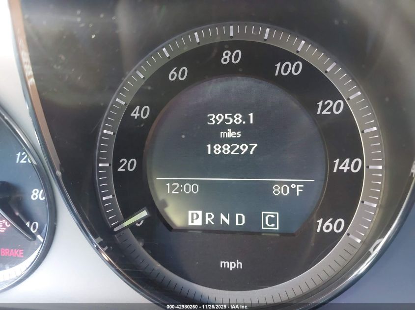 2010 Mercedes-Benz C 300 Luxury/Sport VIN: WDDGF5EB5AR109724 Lot: 42980260