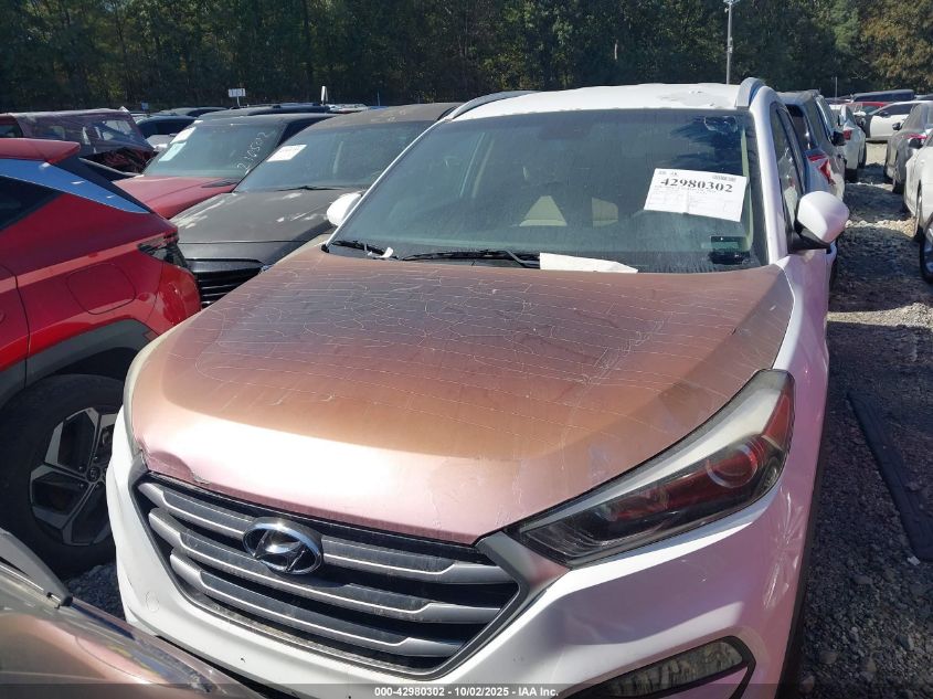 2018 Hyundai Tucson Sel VIN: KM8J33A42JU665549 Lot: 42980302
