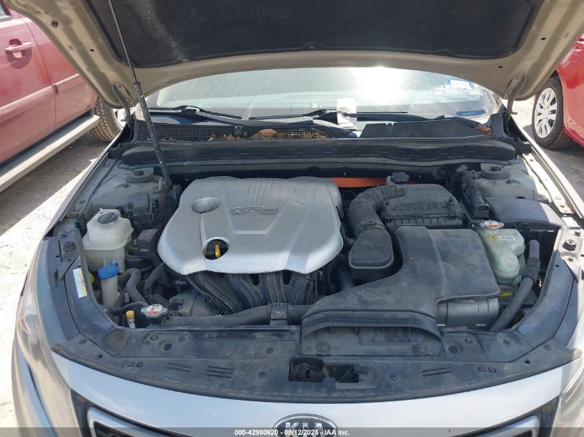 2012 Kia Optima Hybrid Ex VIN: KNAGM4AD8C5010727 Lot: 42980620