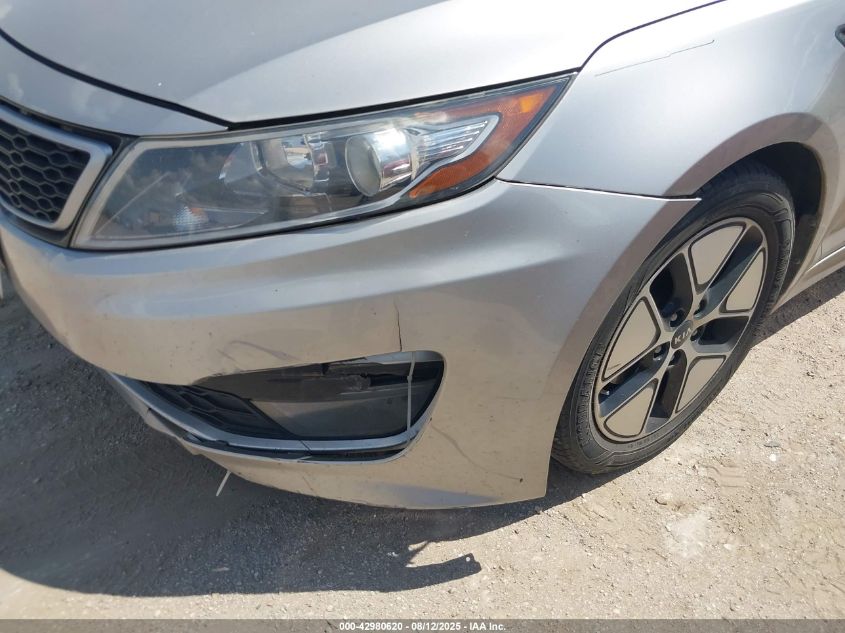 2012 Kia Optima Hybrid Ex VIN: KNAGM4AD8C5010727 Lot: 42980620