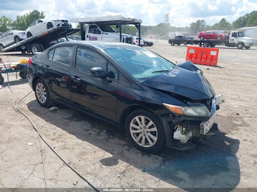 19XFB2F85CE063328 2012 Honda Civic Ex auction photo 1