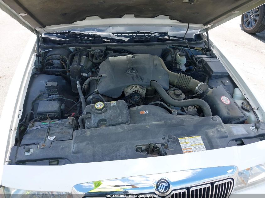 2001 Mercury Grand Marquis Gs VIN: 2MEFM74W21X650164 Lot: 42981066