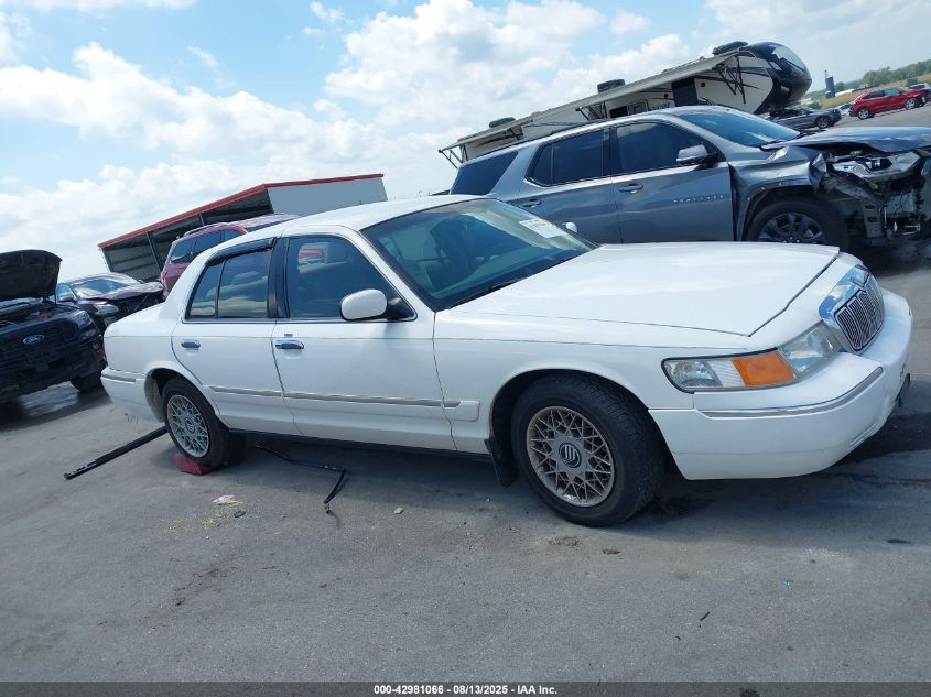 2001 Mercury Grand Marquis Gs VIN: 2MEFM74W21X650164 Lot: 42981066