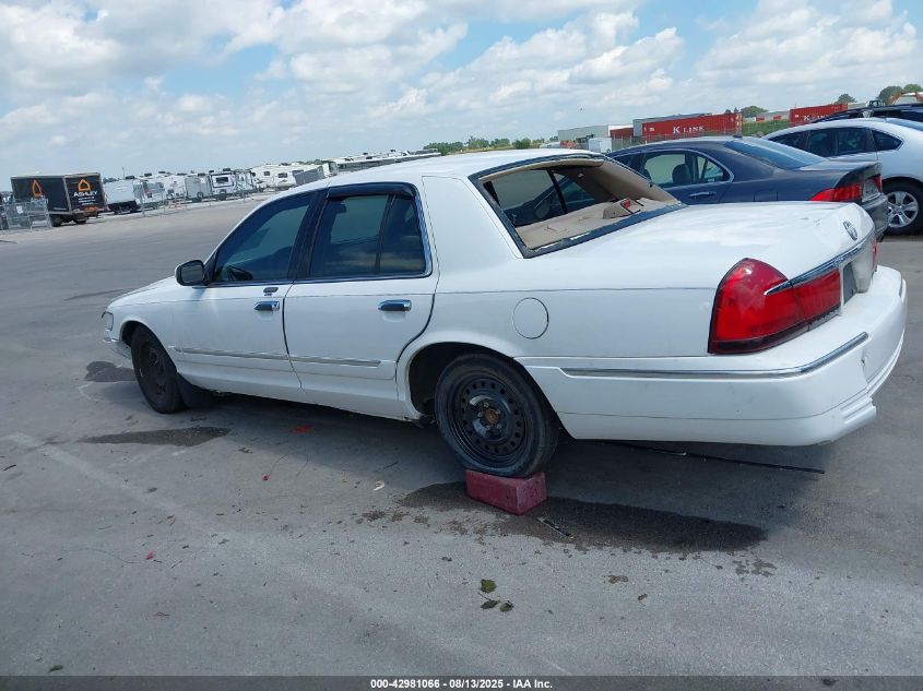 2001 Mercury Grand Marquis Gs VIN: 2MEFM74W21X650164 Lot: 42981066