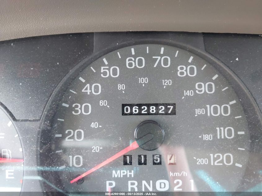 2001 Mercury Grand Marquis Gs VIN: 2MEFM74W21X650164 Lot: 42981066