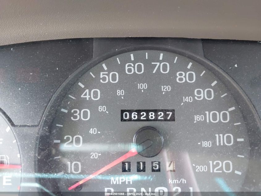 2001 Mercury Grand Marquis Gs VIN: 2MEFM74W21X650164 Lot: 42981066