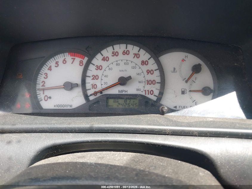 2003 Toyota Corolla S VIN: 2T1BR32E13C115774 Lot: 42981091