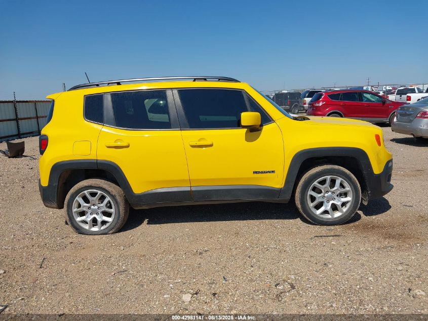 2018 Jeep Renegade Latitude 4X4 VIN: ZACCJBBB9JPG78018 Lot: 42981147