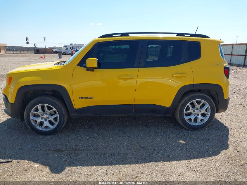 2018 Jeep Renegade Latitude 4X4 VIN: ZACCJBBB9JPG78018 Lot: 42981147