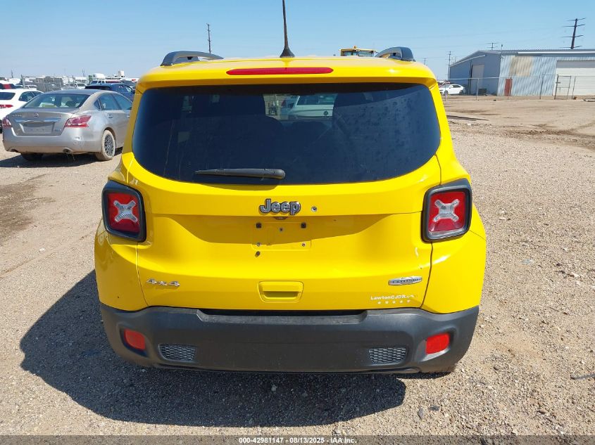 2018 Jeep Renegade Latitude 4X4 VIN: ZACCJBBB9JPG78018 Lot: 42981147