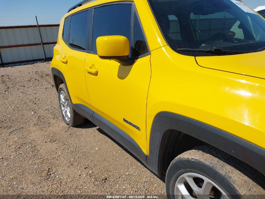 2018 Jeep Renegade Latitude 4X4 VIN: ZACCJBBB9JPG78018 Lot: 42981147