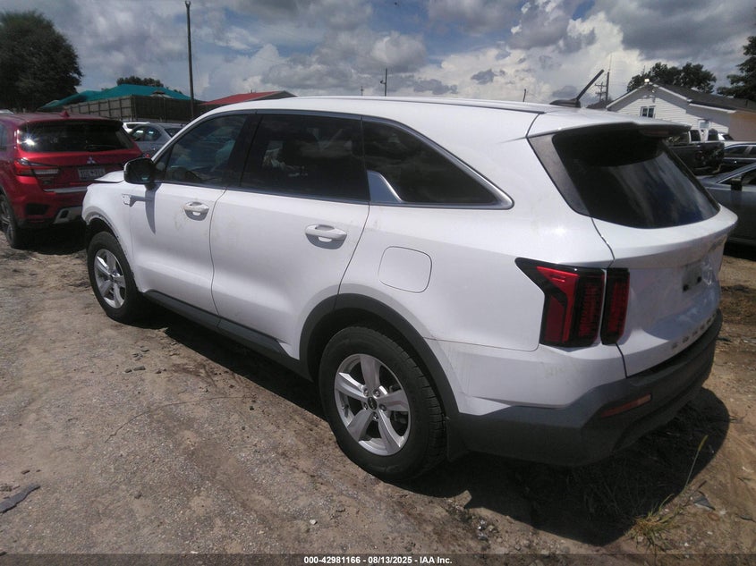 2022 KIA SORENTO 2.5L I-4 DI, DOHC, V(VIN: 5XYRG4LCXNG132653
