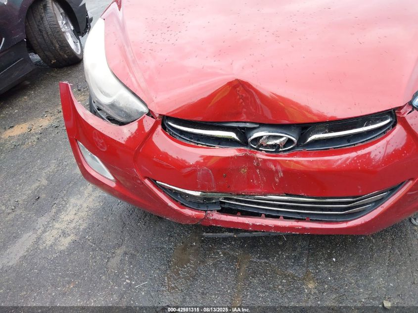 2012 Hyundai Elantra Limited (Ulsan Plant) VIN: KMHDH4AE3CU266780 Lot: 42981315