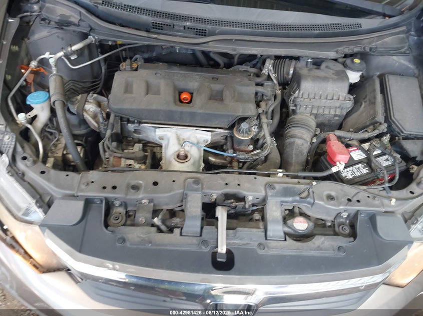 2012 Honda Civic Ex VIN: 2HGFB2F84CH594431 Lot: 42981426