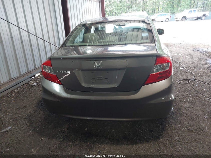 2012 Honda Civic Ex VIN: 2HGFB2F84CH594431 Lot: 42981426