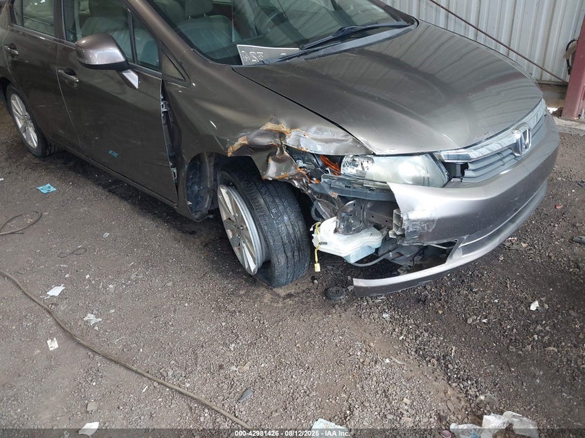 2012 Honda Civic Ex VIN: 2HGFB2F84CH594431 Lot: 42981426