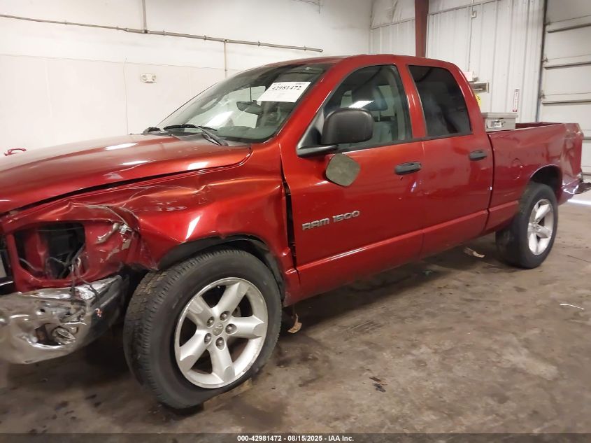 2007 Dodge Ram 1500 Slt VIN: 1D7HA18P27S251551 Lot: 42981472