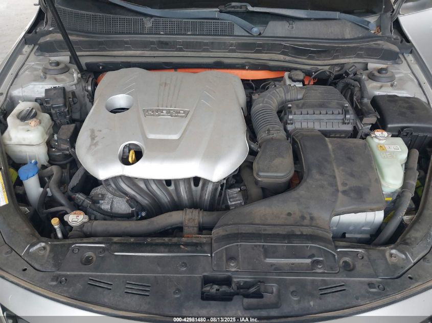 2012 Kia Optima Hybrid Ex VIN: KNAGM4AD0C5017588 Lot: 42981480