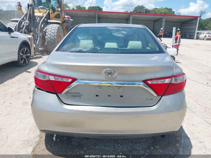 2015 Toyota Camry Le VIN: 4T4BF1FK8FR514168 Lot: 42981721