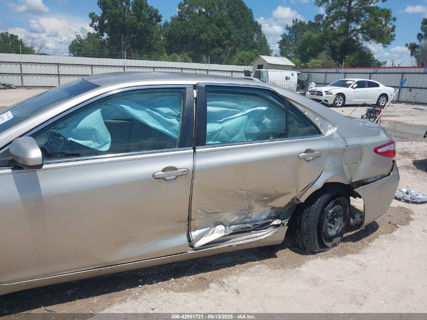 2015 Toyota Camry Le VIN: 4T4BF1FK8FR514168 Lot: 42981721