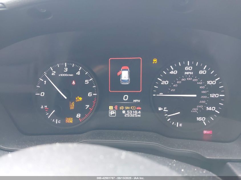 2024 Subaru Impreza Base 5-Door VIN: JF1GUABC7R8308500 Lot: 42981787