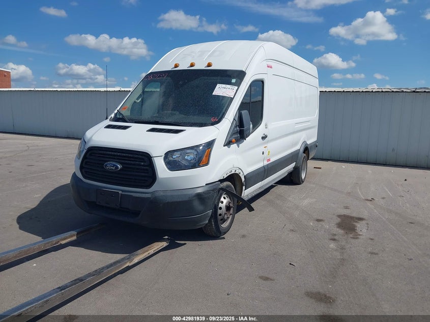 Vin: 1ftbf4xv4kkb73091, lot: 43475983, ford transit-350 20192