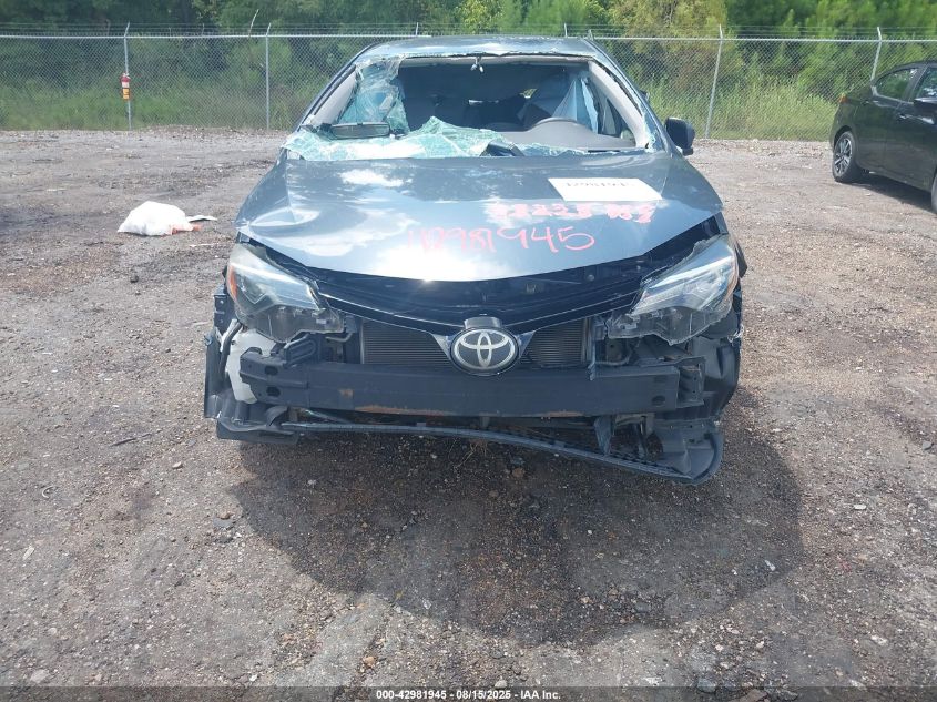 2018 Toyota Corolla Le VIN: 5YFBURHEXJP746786 Lot: 42981945