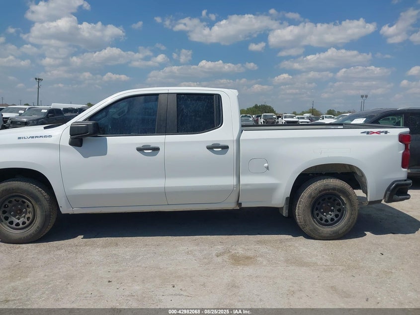 2020 CHEVROLET SILVERADO 1500 4WD DOUBLE CAB STANDARD BED WT - 1GCRYAEF5LZ177422
