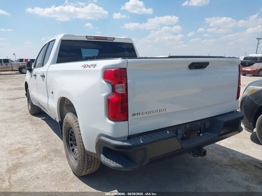 2020 CHEVROLET SILVERADO 1500 4WD DOUBLE CAB STANDARD BED WT - 1GCRYAEF5LZ177422