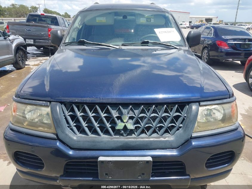 2003 Mitsubishi Montero Sport Es/Ls VIN: JA4LS21H63J014078 Lot: 42982077