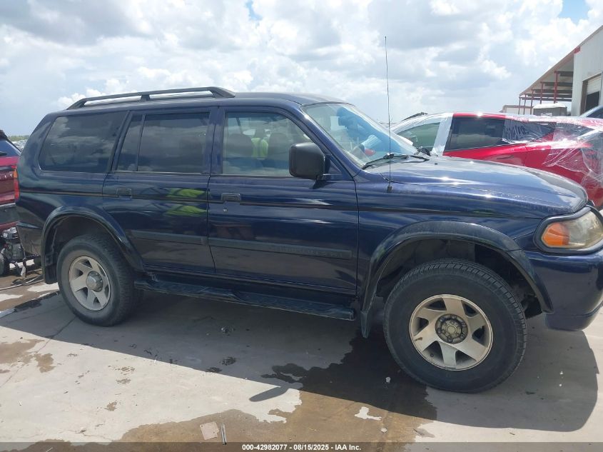 2003 Mitsubishi Montero Sport Es/Ls VIN: JA4LS21H63J014078 Lot: 42982077