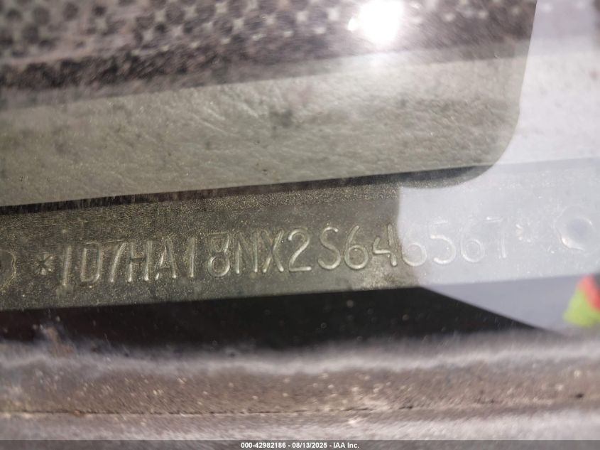 2002 Dodge Ram 1500 St VIN: 1D7HA18NX2S646567 Lot: 42982186