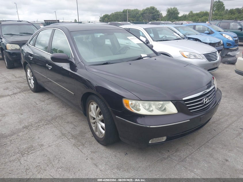 KMHFC46F37A181888 2007 Hyundai Azera Limited/Se auction photo 1