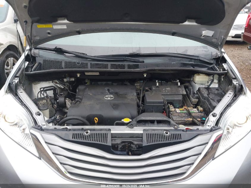 2012 Toyota Sienna Xle 7 Passenger VIN: 5TDDK3DC8CS035825 Lot: 42982498