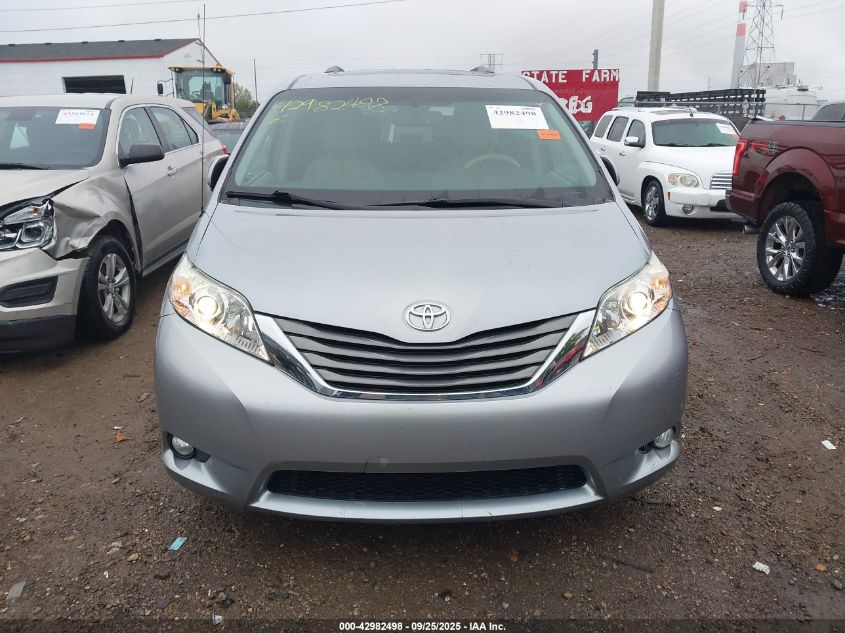 2012 Toyota Sienna Xle 7 Passenger VIN: 5TDDK3DC8CS035825 Lot: 42982498